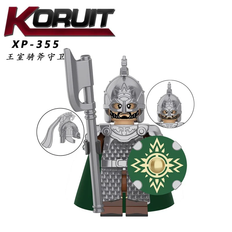 KT1046 Medieval series Knight of Rohan minifigures - Image 2