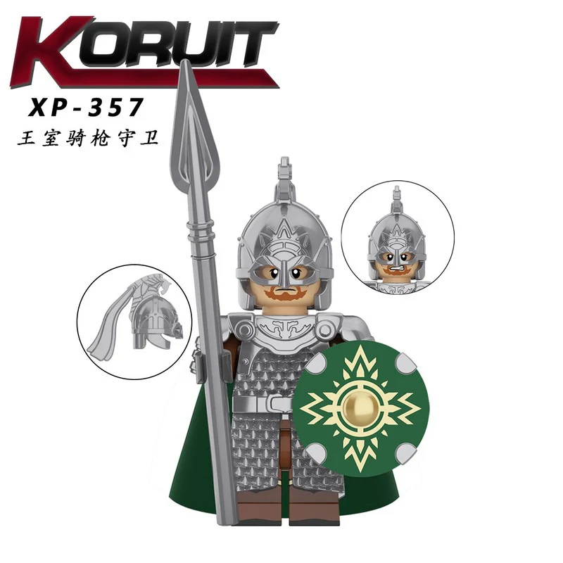 KT1046 Medieval series Knight of Rohan minifigures - Image 4