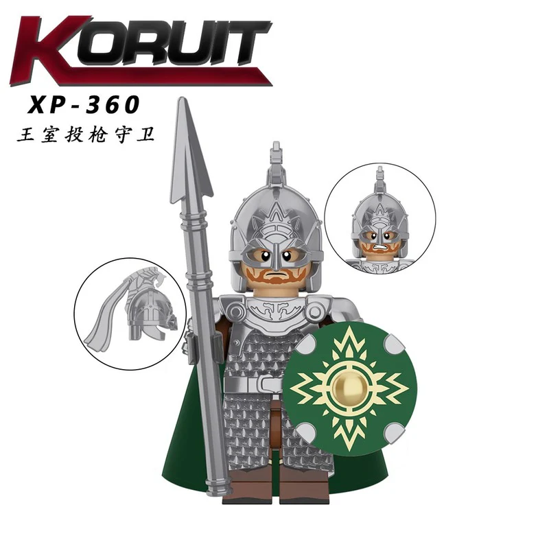 KT1046 Medieval series Knight of Rohan minifigures - Image 7