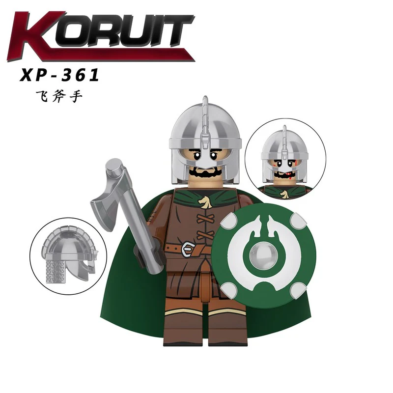 KT1046 Medieval series Knight of Rohan minifigures - Image 8