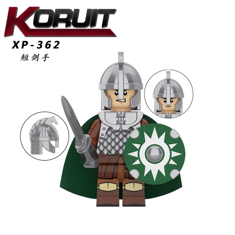 KT1046 Medieval series Knight of Rohan minifigures - Image 9