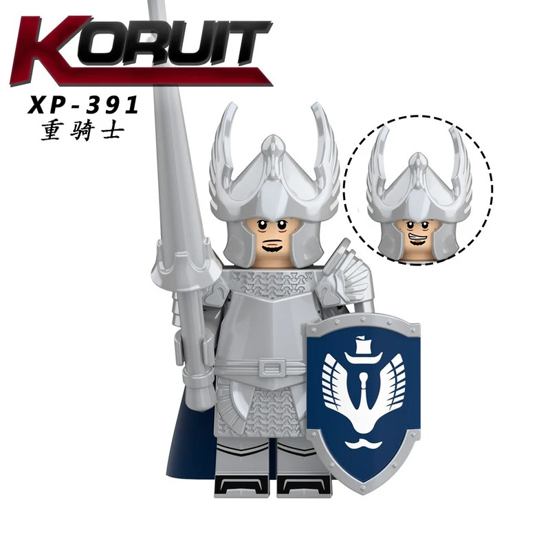KT1051 Swan Knights Medieval series minifigures - Image 4