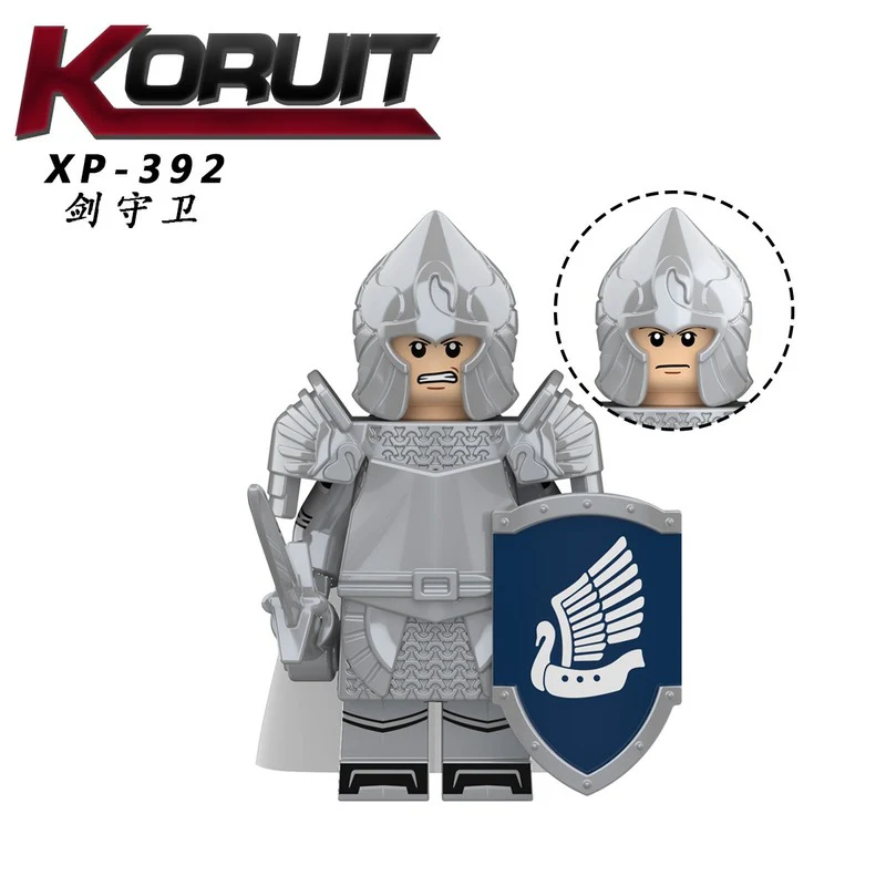 KT1051 Swan Knights Medieval series minifigures - Image 5