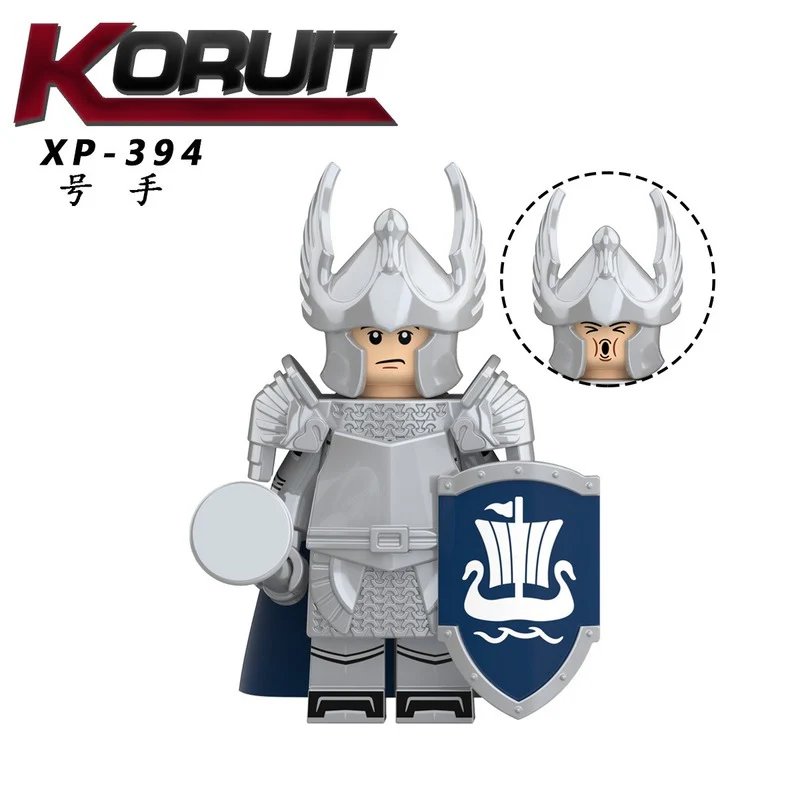 KT1051 Swan Knights Medieval series minifigures - Image 7