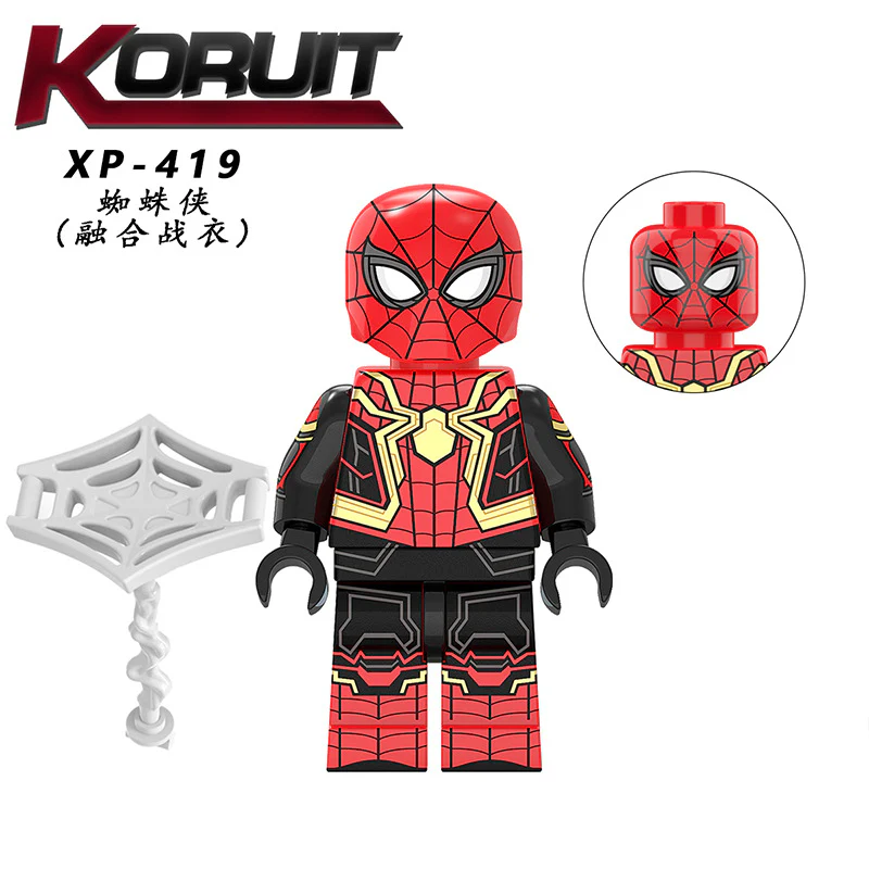 KT1055 superhero series Spiderman Doctor Strange minifigures - Image 2