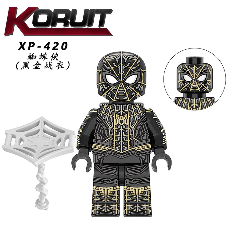 KT1055 superhero series Spiderman Doctor Strange minifigures - Image 3