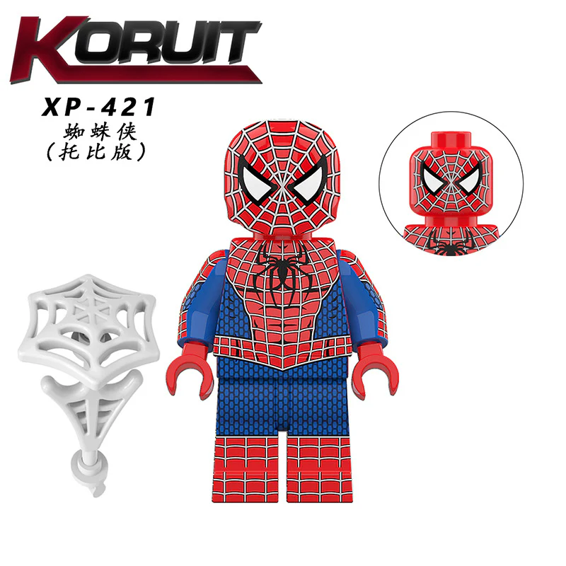 KT1055 superhero series Spiderman Doctor Strange minifigures - Image 4