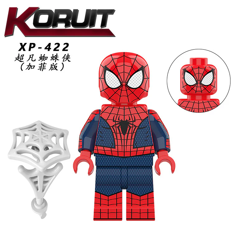 KT1055 superhero series Spiderman Doctor Strange minifigures - Image 5