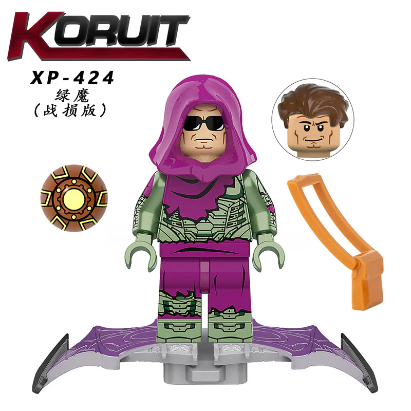 KT1055 superhero series Spiderman Doctor Strange minifigures - Image 8