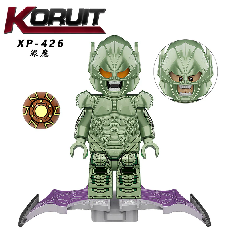 KT1055 superhero series Spiderman Doctor Strange minifigures - Image 9
