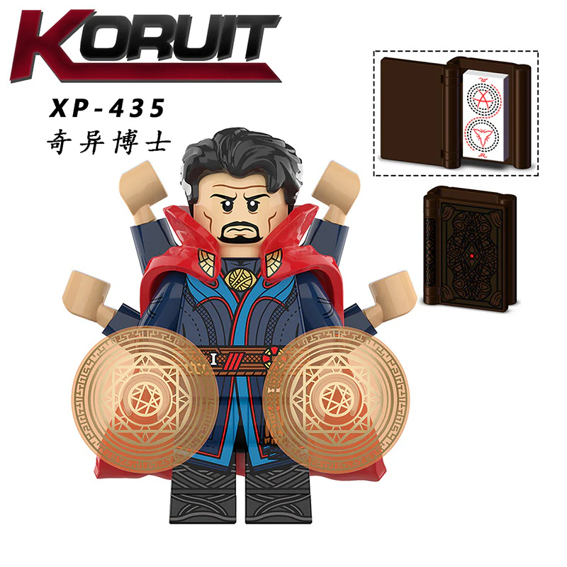 KT1057 Superhero Doctor Strange Scarlet Witch Minifigures - Image 2
