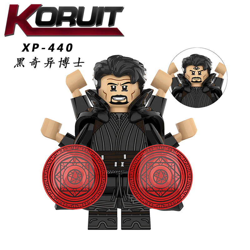 KT1057 Superhero Doctor Strange Scarlet Witch Minifigures - Image 4