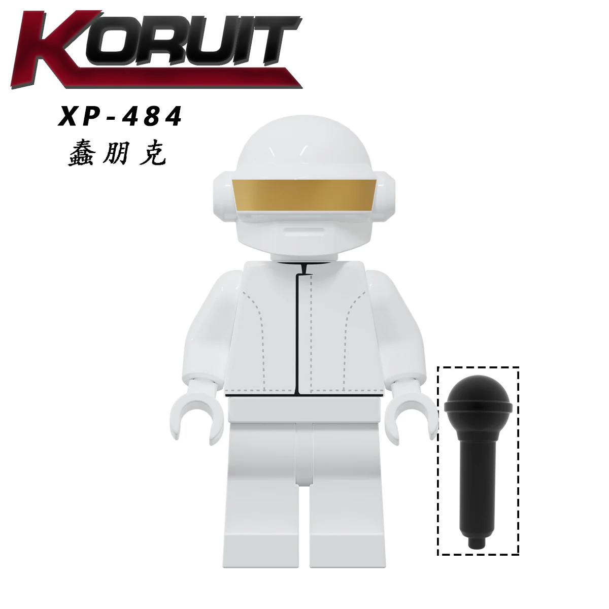 KT1063 Celebrity Series Punk Band Minifigures - Image 3