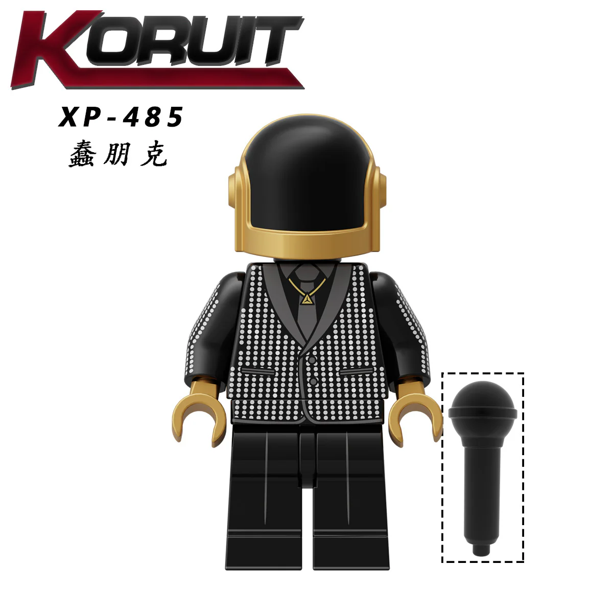 KT1063 Celebrity Series Punk Band Minifigures - Image 4