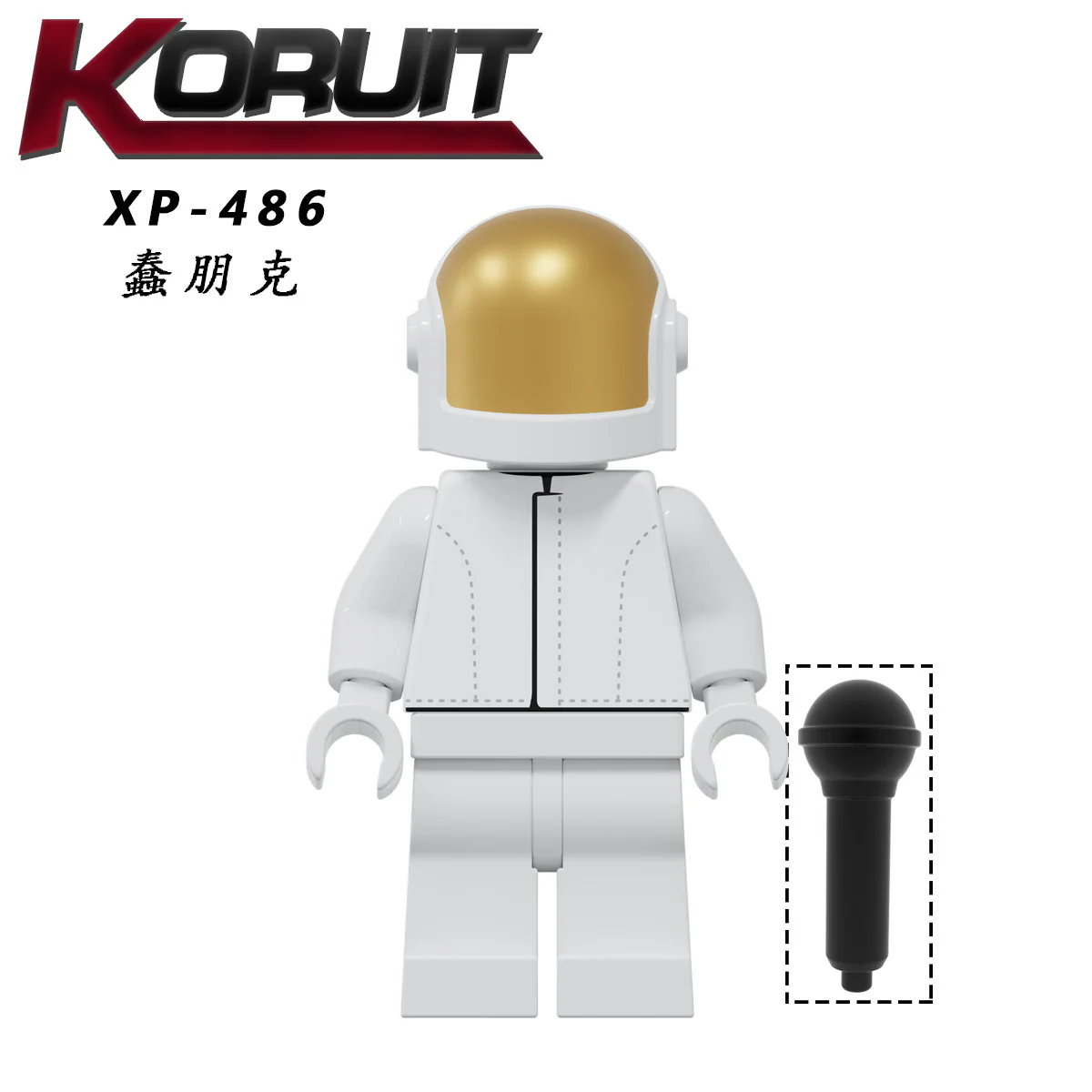 KT1063 Celebrity Series Punk Band Minifigures - Image 5