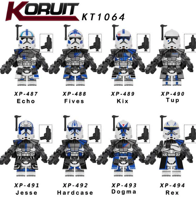 KT1064 star wars series Minifigures - Image 18