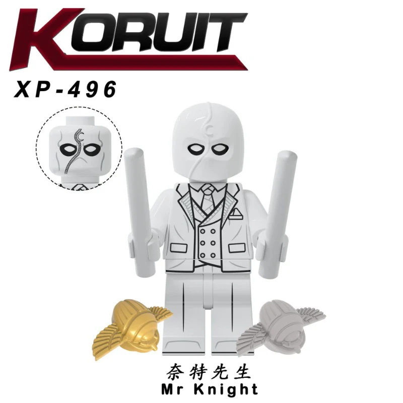 KT1065 Marvel Heroes Moonlight Knight Series Minifigures - Image 3