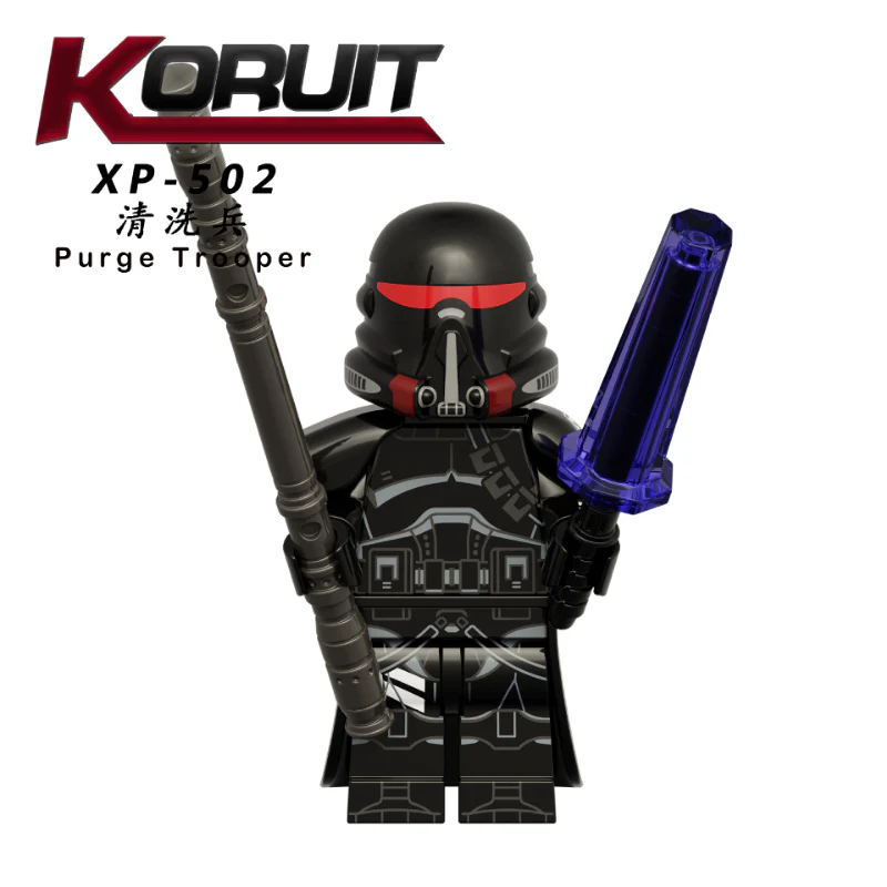 KT1066 Cleaning Soldier Flame Jet Soldier Minifigures - Image 6