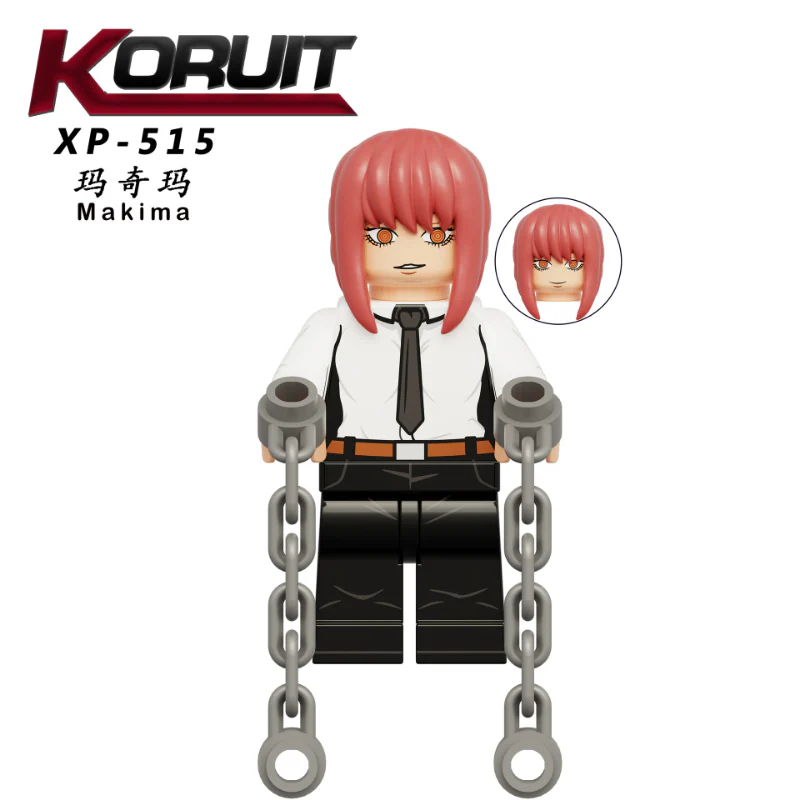KT1067 Anime Series Pava Dianji Hayakawa Akihime Noma Chima Minifigures - Image 11