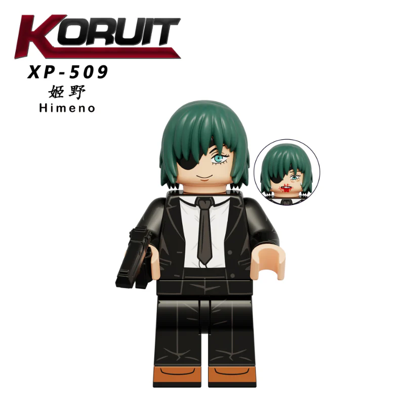 KT1067 Anime Series Pava Dianji Hayakawa Akihime Noma Chima Minifigures - Image 4
