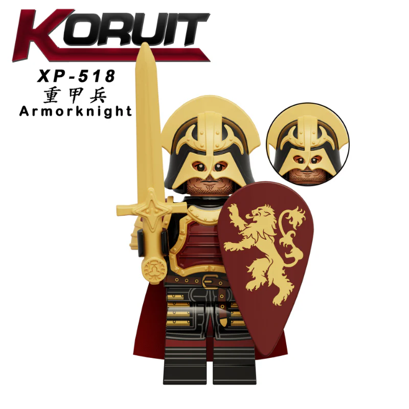 KT1068 Medieval Roman Soldiers Series Crossbowmen Minifigures - Image 4