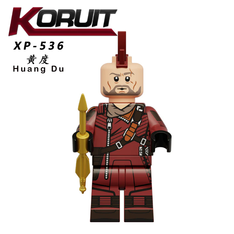 KT1070 Superhero Series Drax Adam Mantis Groot Minifigures - Image 6