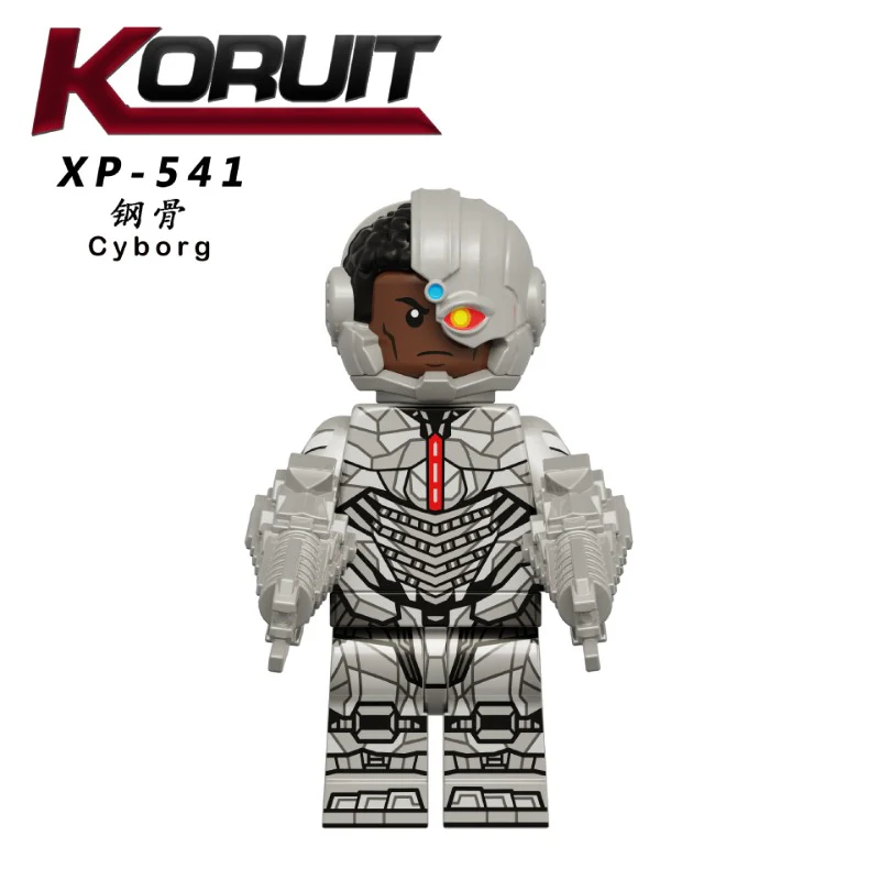 KT1071 Superhero Series The Flash Supergirl Minifigures - Image 3