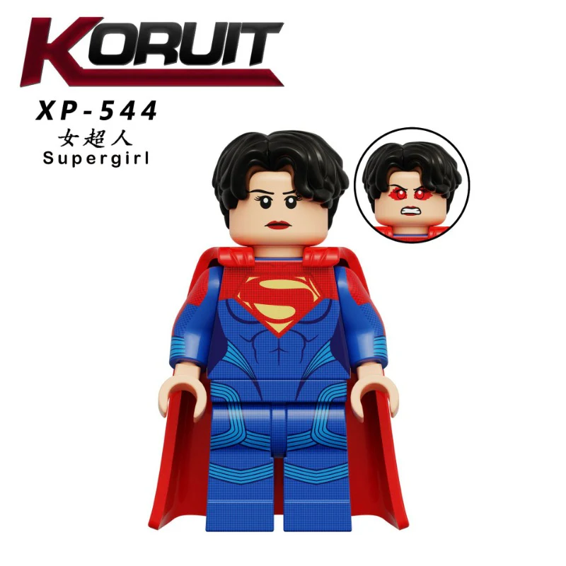 KT1071 Superhero Series The Flash Supergirl Minifigures - Image 6
