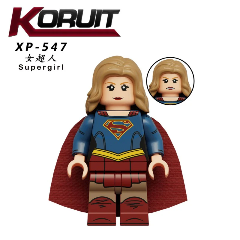 KT1071 Superhero Series The Flash Supergirl Minifigures - Image 9
