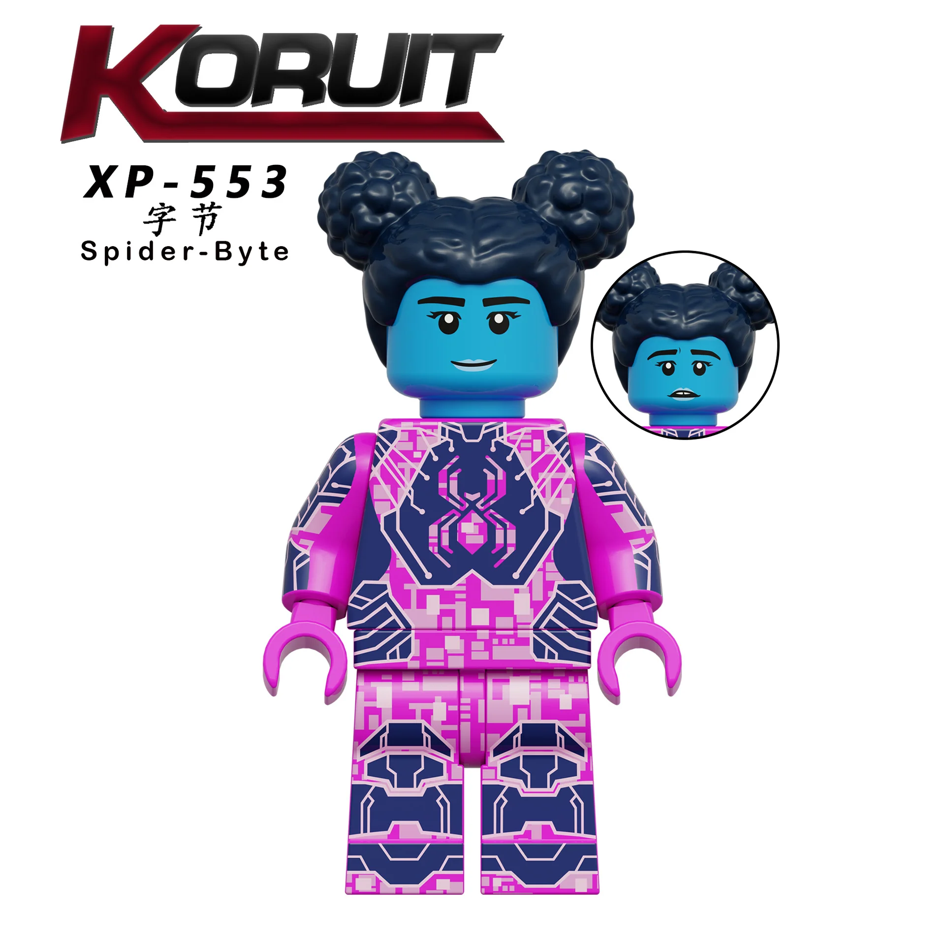KT1072 Superhero Series Prowler Spider-Man Minifigures - Image 10
