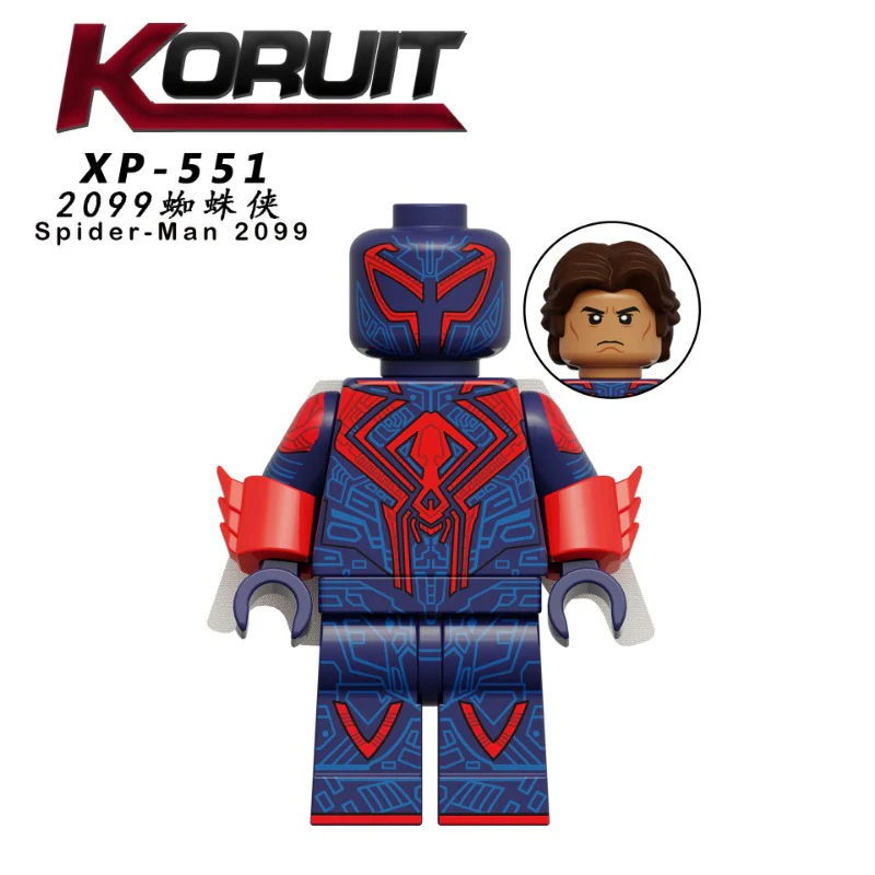 KT1072 Superhero Series Prowler Spider-Man Minifigures - Image 3