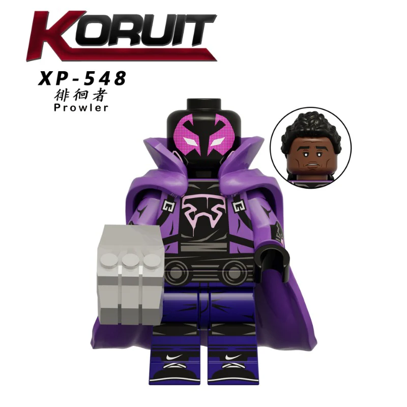 KT1072 Superhero Series Prowler Spider-Man Minifigures - Image 4