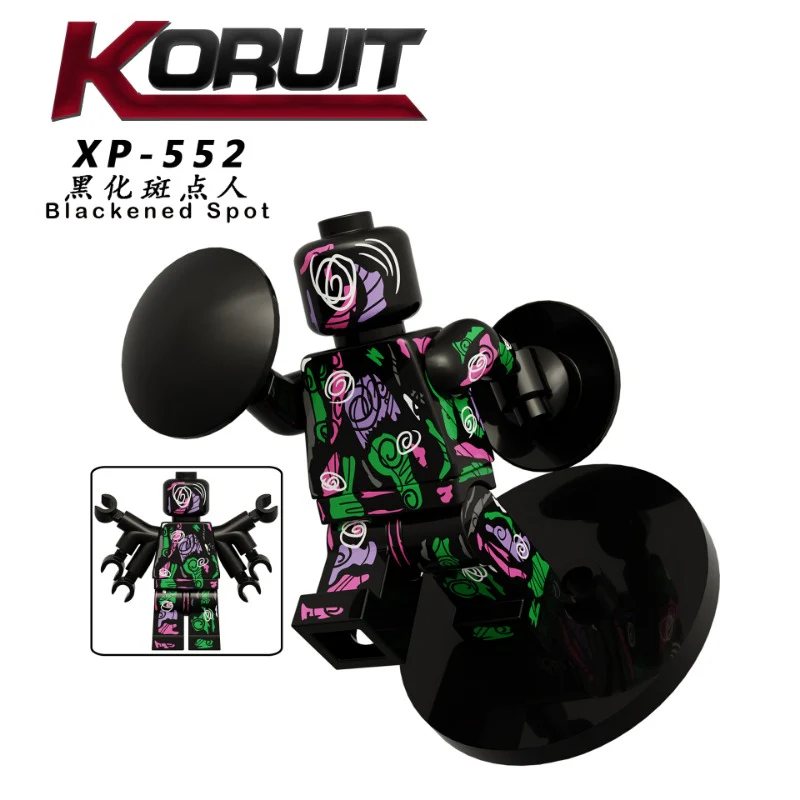 KT1072 Superhero Series Prowler Spider-Man Minifigures - Image 6