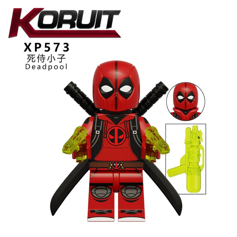 KT1077 Super heroes series Deadpool & Wolverine minifigures - Image 3