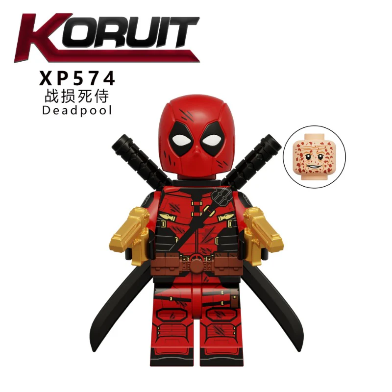 KT1077 Super heroes series Deadpool & Wolverine minifigures - Image 4