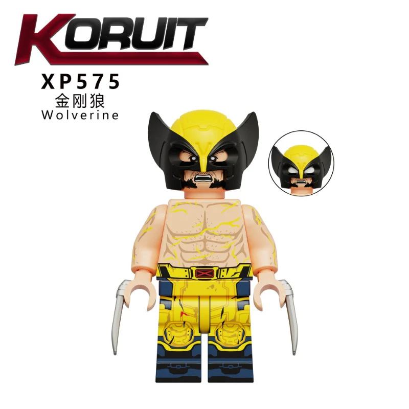 KT1077 Super heroes series Deadpool & Wolverine minifigures - Image 5