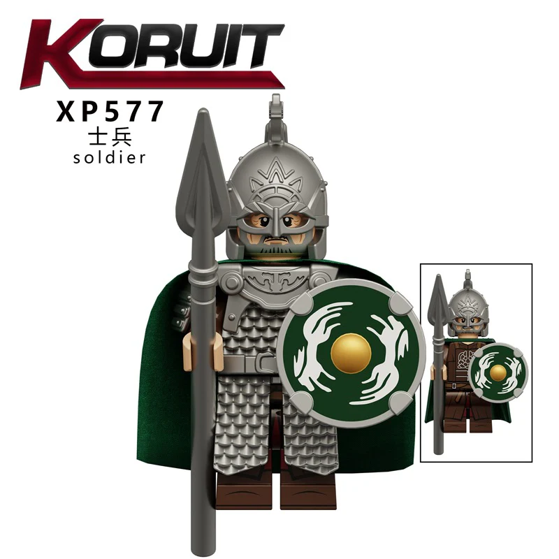 KT1078 The Battle of Lord of the Rings: Hama Soldiers Minifigures - Image 3