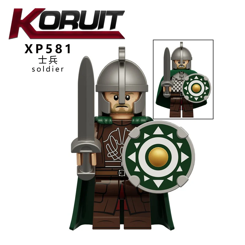 KT1078 The Battle of Lord of the Rings: Hama Soldiers Minifigures - Image 7
