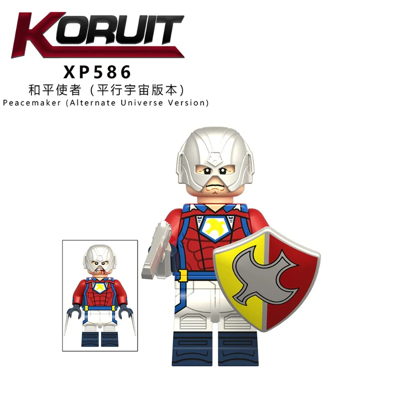 KT1079 DC Peacekeeper White Dragon Bloodshed Movement Minifigures - Image 5