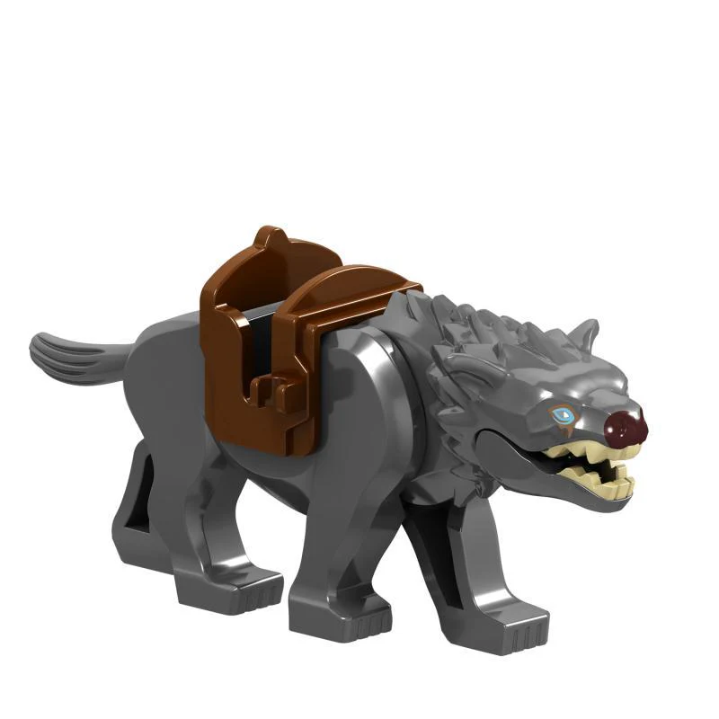 L059 L060 L083 H049 Animal series Wolf (Lord of the Rings)Minifigures - Image 3