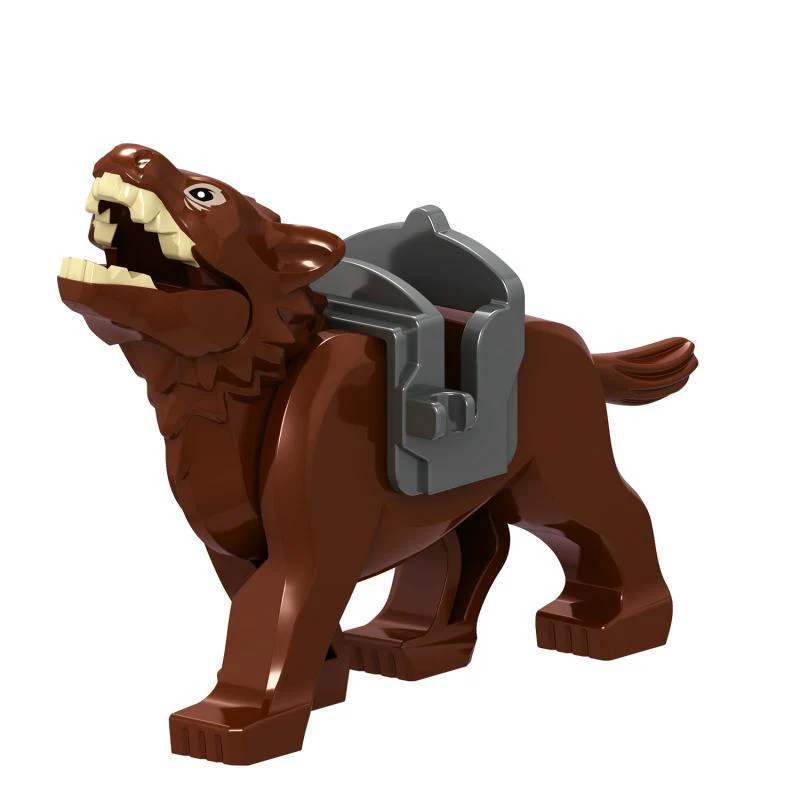 L059 L060 L083 H049 Animal series Wolf (Lord of the Rings)Minifigures - Image 4
