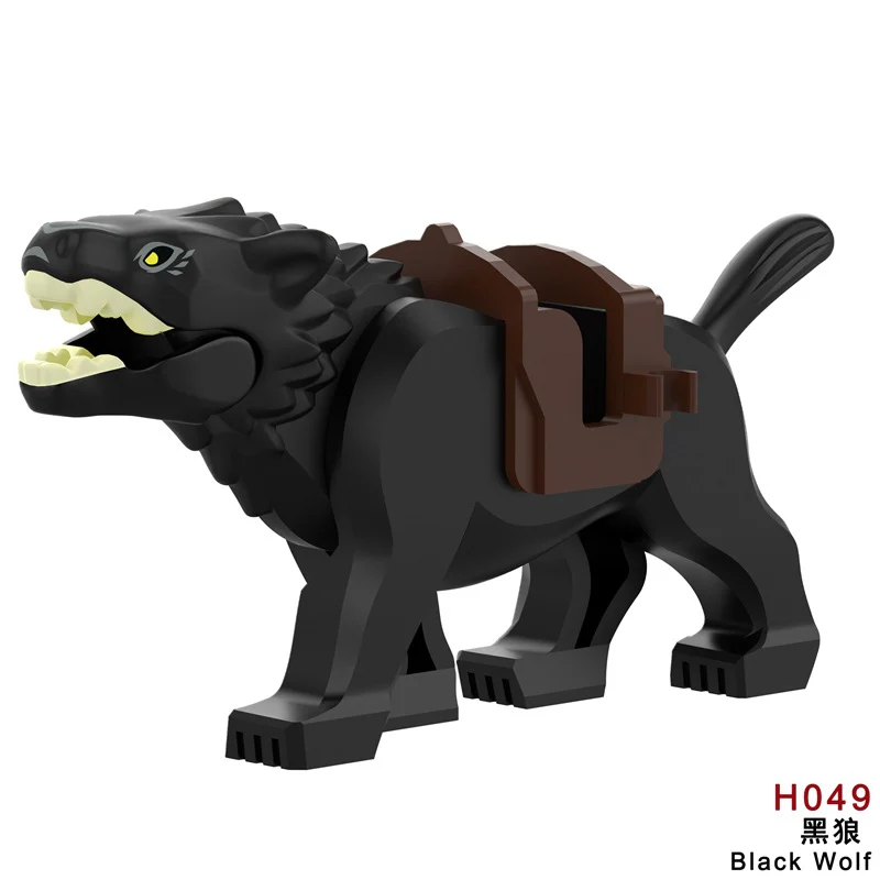 L059 L060 L083 H049 Animal series Wolf (Lord of the Rings)Minifigures - Image 5