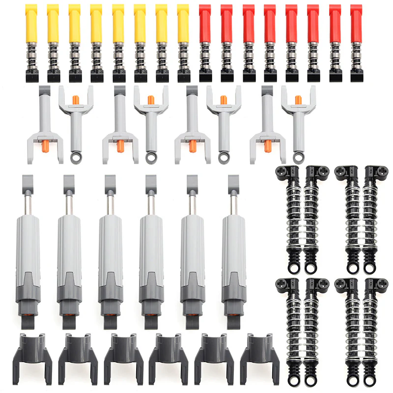 Large shock absorber, medium putter, short putter, small putter, small shock absorber combination - Image 2