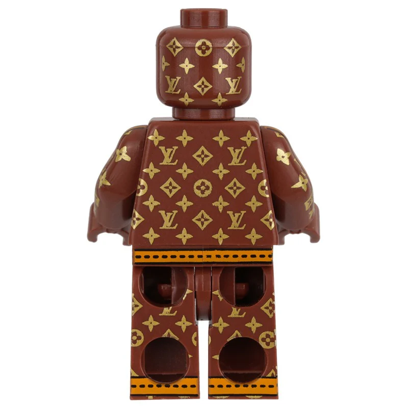 LB01-LB03 Classic Old Flower Trendy Brand Black Gang Tattoo Minifigures - Image 5