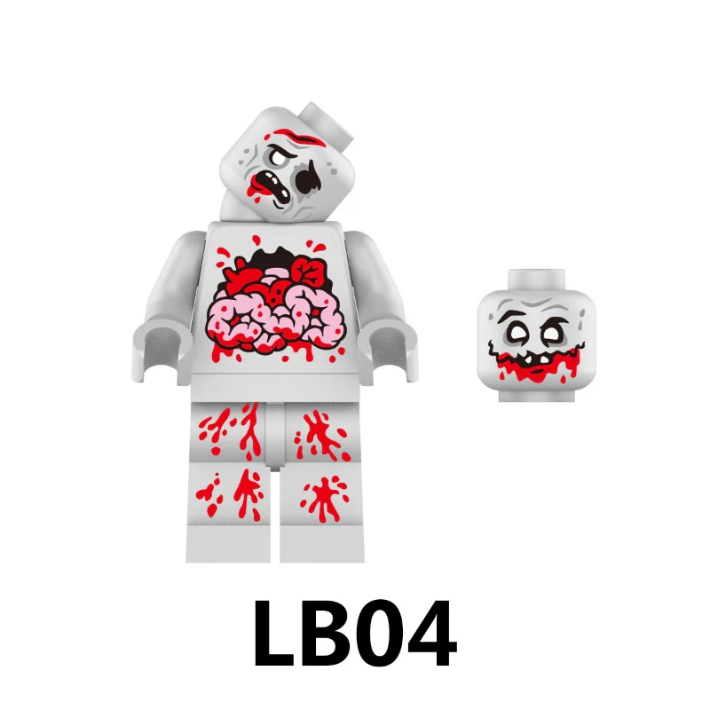 LB04 LB05 Halloween series tilted head Minifigures - Image 2