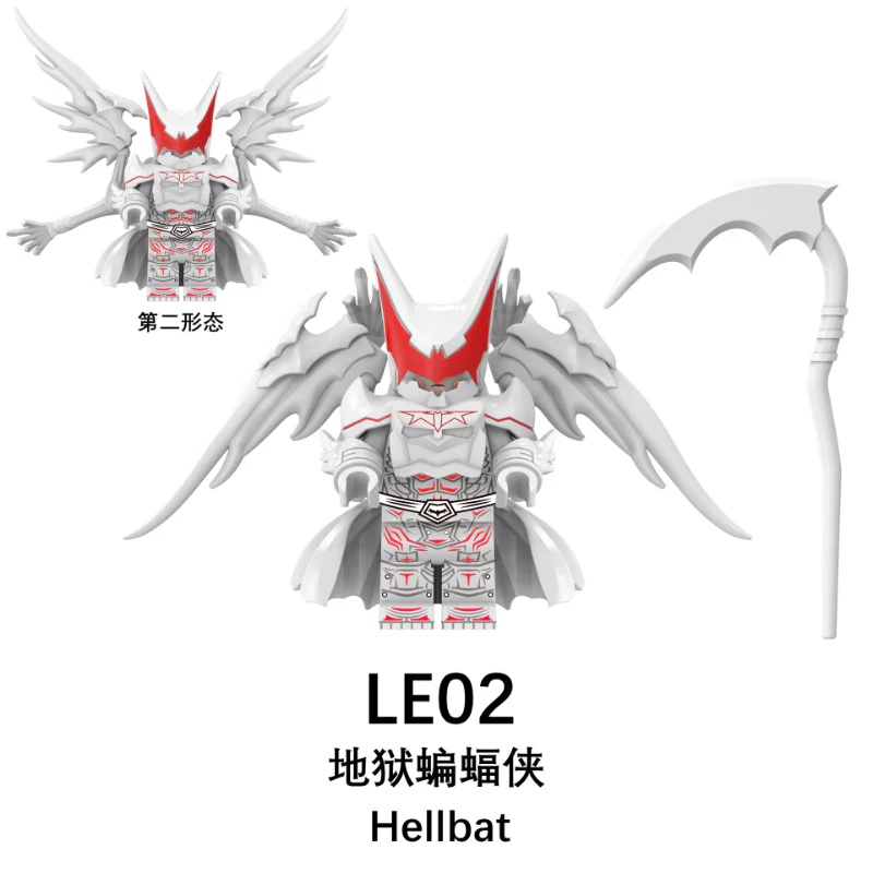 LE01 LE02 Superhero Series Batman Minifigures - Image 3