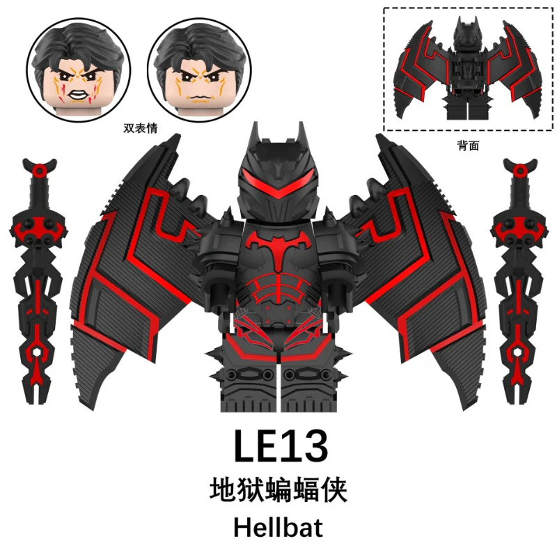 LE13-15 Hell Batman series Minifigures - Image 2