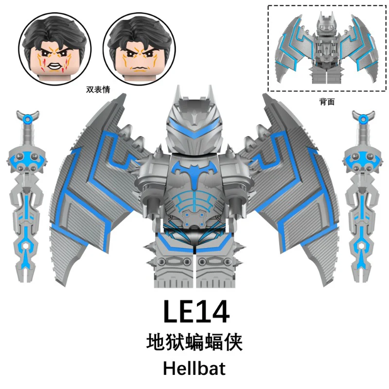 LE13-15 Hell Batman series Minifigures - Image 3