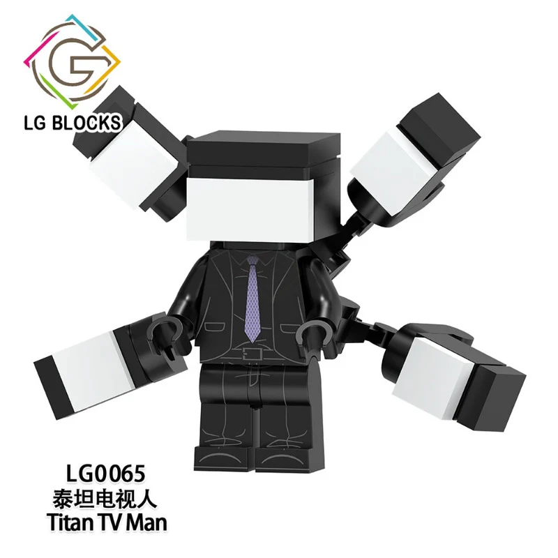 LG1009 Toilet man series Minifigures - Image 4