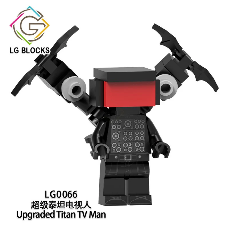LG1009 Toilet man series Minifigures - Image 5